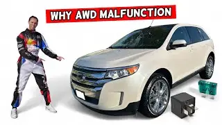 WHY FORD EDGE AWD MALFUNCTION SERVICE REQUIRED WARNING 2010 2011 2012 2013 2014