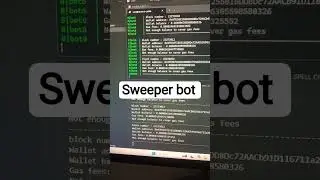 sweeper bot or Auto withdraw crypto bot #cryptocurrency #bot #eth