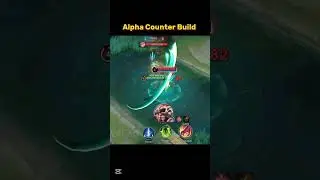Alpha Counter Build Tutorial Mobile legends #ml2b #alpha #mlbb #shorts
