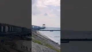 Pamban Bridge View #rameshwaram #pamban #bridge #seabridge #sea #ocean #travel #railway #reels #song