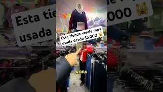 Esta tienda vende ropa usada desde $5.000 🙀 #ropausada #ropa #descuentos #baulitomrbean