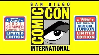 First Look 2021 San Diego Comicon SDCC Funko POP
