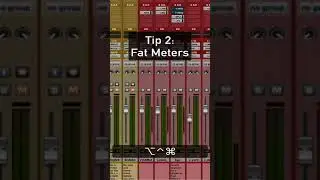 3 Protools Metering tricks #shorts