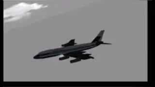 1973 Nantes mid-air collision (Iberia 504 and Spantax 400) crash animation 