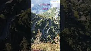 Zig Zag Road | Zuluk🌲| Sikkim |#viral #travel #silkroad #youtubeshorts