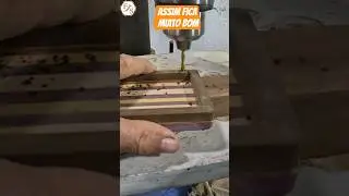 Esse sistema &eacute; f&aacute;cil e r&aacute;pido. #wood #diywoodworking