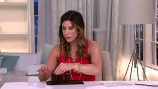 Exotic Gemstone & Diamond Wave Design Band Ring 14K Gold on QVC