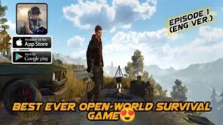 First Android Gameplay | Undawn English Version | Best Open-World Survival Mobile Game |