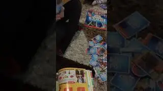 Alfie opens Disney Heroes Cards (10)