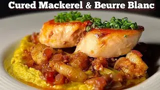 Norwegian Cured Mackerel with Luxurious Beurre Blanc Sauce | A Gourmet Delight