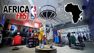 The FIRST official NBA Store on the Continent of Africa