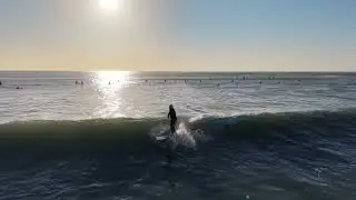 01/30/26 Tourmaline Surf Park Sunset Pacific Beach San Diego Surfing Raw Unedited 4k