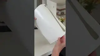 Keep your kitchen neat & organized with this foldable under-cabinet paper towel holder.
