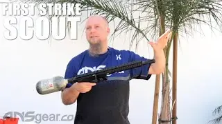 First Strike Scout Bolt Action Rifle - Shooting Video