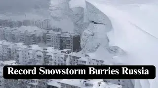 Apocalyptic Record Breaking Snow Storm hits Russia #justsnowstorm