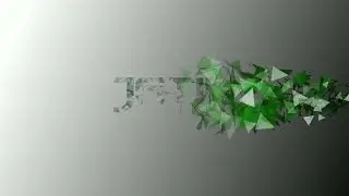 After Effects Particles Text Effect