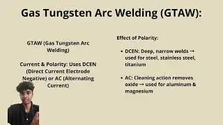 GAS METAL ARC WELDING (GMAW) & GAS TUNGSTEN ARC WELDING (GTAW)  (GROUP 3) VIDEO PRESENTATION DAD1C