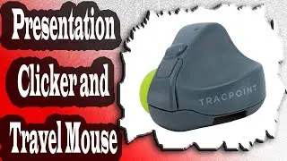 TRACPOINT Presentation Clicker and Travel Mouse