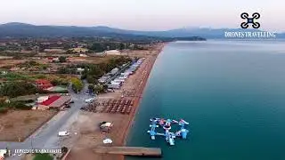 Ιερισσός Χαλκιδικής μια όμορφη ανατολή #ierssos #drones #air3s #halkidiki #greek 