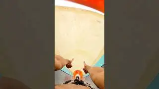 Детская площадка Bella Ciao, паркур, водные горки, вид от первого лица.