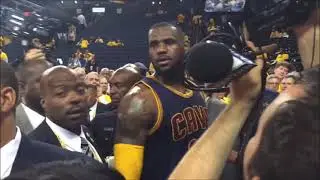LeBron James harassing fans for 1 and half minutes