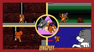 Tom & Jerry: The Ultimate Game of Cat and Mouse! (1991) | 【NES】