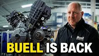 Мотоцикл BUELL на заводе.