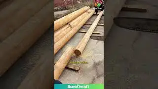 Skilled Labor: Transforming Logs into Lumber #woodworkers #craftsmanship #hardwork