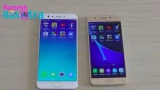 Oppo F3 Plus vs Samsung J7 Prime SpeedTest Comparison