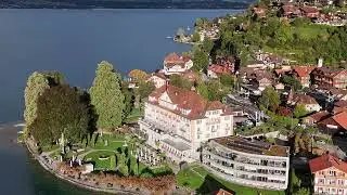Gunten 🇨🇭 #switzerland #holiday #djimini4pro #dronephotography #dji
