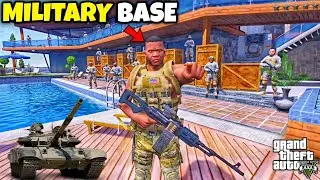 Franklin UPGRADE His HOUSE To Secret MILITARY BASE in GTA 5 