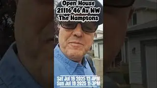Open House Jul 19-20 2025. The Hamptons #yeghomes  #nomorerent #edmontonhomes