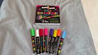 Bold Liquid Chalk Markers - Dry Erase Marker Pens | Product Review