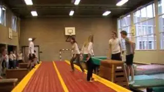 Tumblingspringen in het bewegingsonderwijs 2