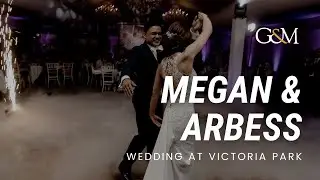 Elegant WEDDING at VICTORIA PARK GC for Megan & Arbess || DJ,  Cloud, Fireworks & Lighting Hire