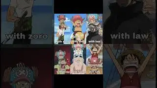 chopper with Luffy 🙏🏻😭 #onepiece #luffy #chopper #funny
