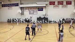 James Irwin VS Atlas Prep, Jalen Higgs (18 pts, 3 assts, 2 stls)