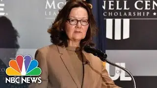 CIA Director Gina Haspel Comments On Agency's New Direction | NBC News