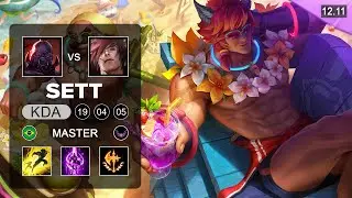 Sett vs Sion Top - BR Master - Patch 12.11 Season 12