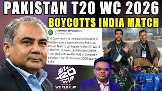No Pakistan vs India on Feb 15 | Pakistan Takes a Stand Against ICC Bias