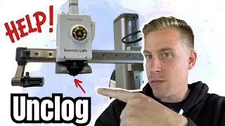 Как прочистить сопло на Bambu Lab A1 Mini