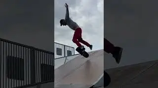 THIS TRICK IS EASIER ON A BANK THAN ON FLAT