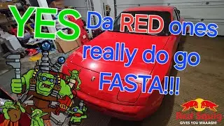 YES! Da RED ones really did go FASTA as an actual Warhammer 40K Ork army rule!!