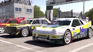 DIRT 4 | FIA WORLD RALLYCROSS FORD RS 200 EVOLUTION | GAMEPLAY