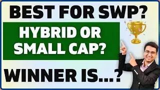 LIVE DATA : Best SWP Option? Hybrid vs Small Cap | Real Performance Check