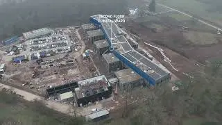 Drone footage of the National Rehabilitation Centre site - March 2025