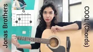 Jonas Brothers - Cool | SUPER EASY GUITAR CHORDS | TUTORIAL/LESSON/COVER