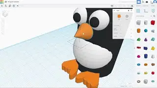 Tinkercad Project | Penguen Kalemlik
