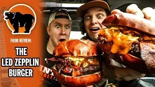 Kuma's Corner's The Led Zeppelin Burger Food Review