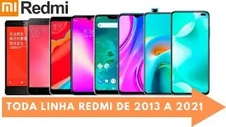 EVOLUÇÃO DA LINHA XIAOMI REDMI [ATUALIZADO 2021]